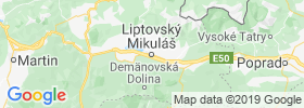 Liptovsky Mikulas map